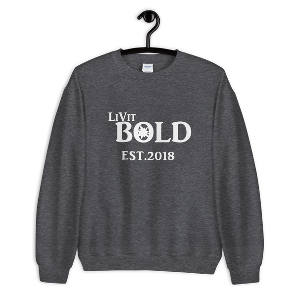 LiVit BOLD Est. 2018 Unisex  Sweatshirt - 8 Colors - LiVit BOLD