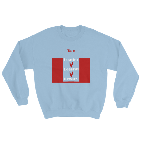 Leader.Legend.Legacy Unisex Sweatshirt - 7 Colors - LiVit BOLD - LiVit BOLD