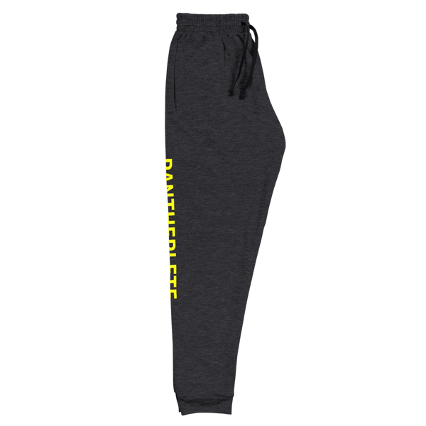 Pantherlete Athletics Unisex Joggers. Printed on Both Sides of Legs Up and Down Style - 4 Colors - LiVit BOLD