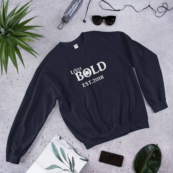 LiVit BOLD Est. 2018 Unisex  Sweatshirt - 8 Colors - LiVit BOLD