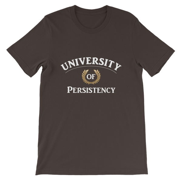 University of Persistency Short-Sleeve Unisex T-Shirt - 19 Colors - LiVit BOLD - LiVit BOLD