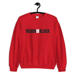 VISIONINBLACK Unisex Sweatshirt - Red - LiVit BOLD