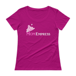 MomEmpress Ladies Sheer Scoopneck T-Shirt with Tear Away Label - 4 Colors - LiVit BOLD - LiVit BOLD