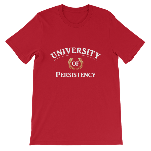 University of Persistency Short-Sleeve Unisex T-Shirt - 19 Colors - LiVit BOLD - LiVit BOLD