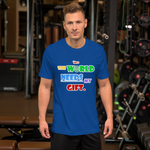 The World Needs My Gift-Version 2.0 - Short-Sleeve Unisex T-Shirt - 18 Colors - LiVit BOLD
