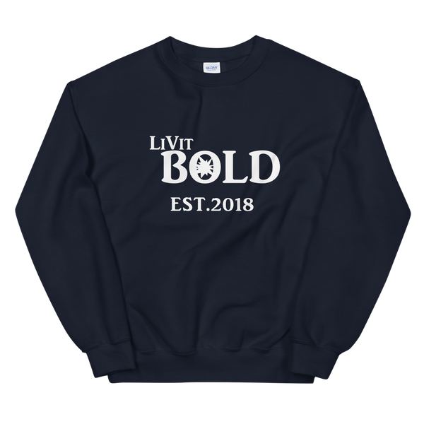 LiVit BOLD Est. 2018 Unisex  Sweatshirt - 8 Colors - LiVit BOLD