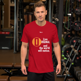 Live Original - Short-Sleeve Unisex T-Shirt - 16 Colors - LiVit BOLD - LiVit BOLD