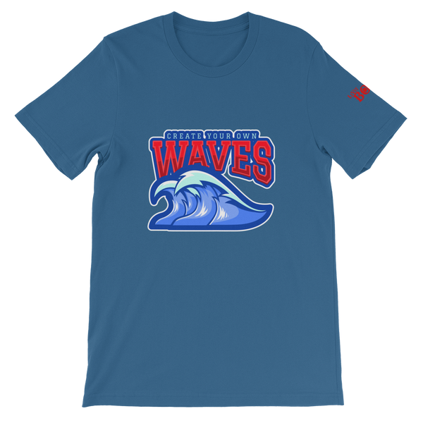 Create Your Own Waves - Short-Sleeve Unisex T-Shirt - 13 Colors - LiVit BOLD