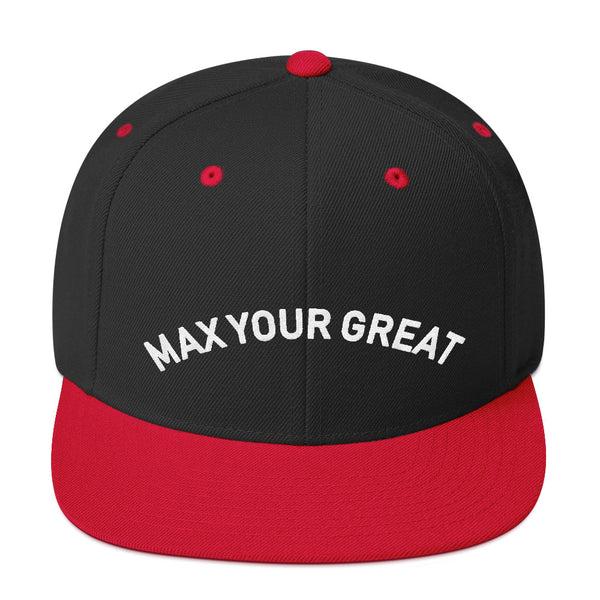 Max Your Great Snapback Hat - 7 Colors - LiVit BOLD