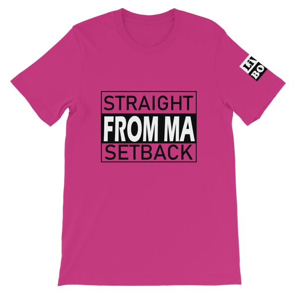 Straight From Ma Setback Short-Sleeve Unisex T-Shirt - 16 Colors - LiVit BOLD