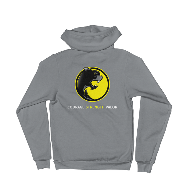 Pantherlete Athletics Front and Back Print Unisex Hoodie sweater - LiVit BOLD