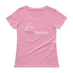 MomEmpress Ladies Sheer Scoopneck T-Shirt with Tear Away Label - 4 Colors - LiVit BOLD - LiVit BOLD