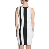 Half Stripe Sublimation Cut & Sew Dress - LiVit BOLD - LiVit BOLD