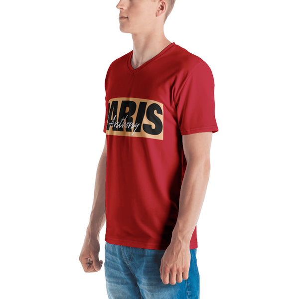 Anthony Paris - Luxury Casual Men's V-Neck T-shirt - LiVit BOLD