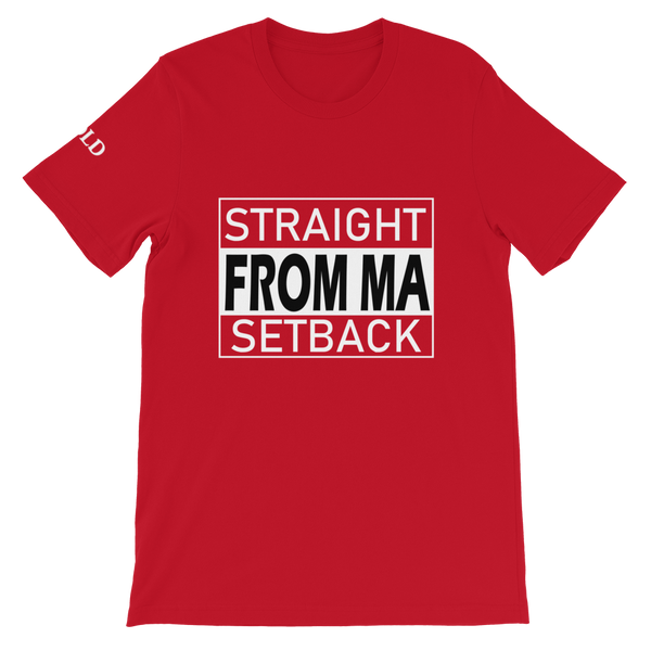 Straight From Ma (From MY) Setback Short-Sleeve Unisex T-Shirt - 11 Colors - LiVit BOLD