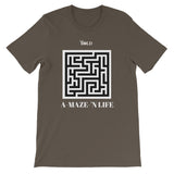 A-MAZE-'N LIFE Short-Sleeve Unisex T-Shirt - LiVit BOLD - LiVit BOLD