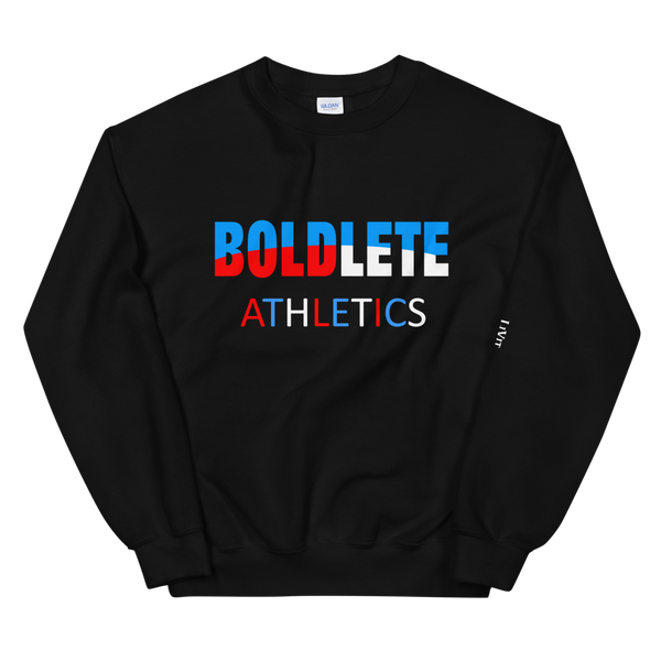 BOLDLETE Athletics Unisex Sweatshirt - 4 Colors - LiVit BOLD