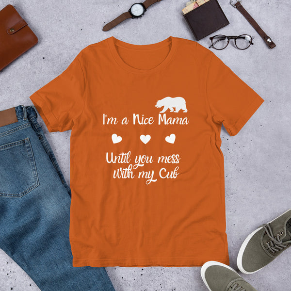 Mama Bear Short-Sleeve Unisex T-Shirt - 14 Colors - LiVit BOLD