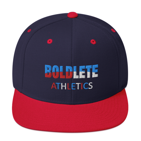 BOLDLETE Athletics Snapback Hat - 3 Colors - LiVit BOLD