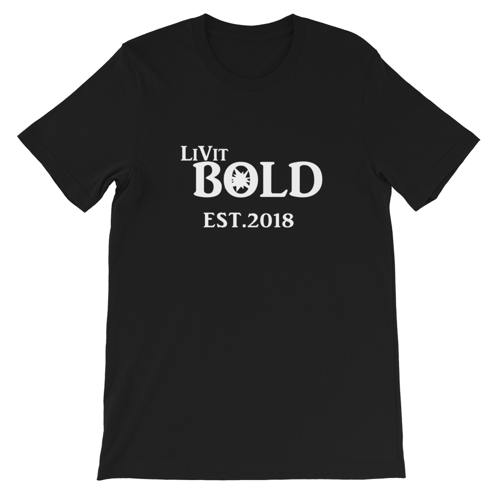 LiVit BOLD Est. 2018 Short-Sleeve Unisex T-Shirt - 6 Colors - LiVit BOLD