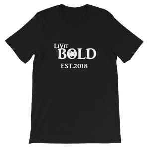 LiVit BOLD Est. 2018 Short-Sleeve Unisex T-Shirt - 6 Colors - LiVit BOLD