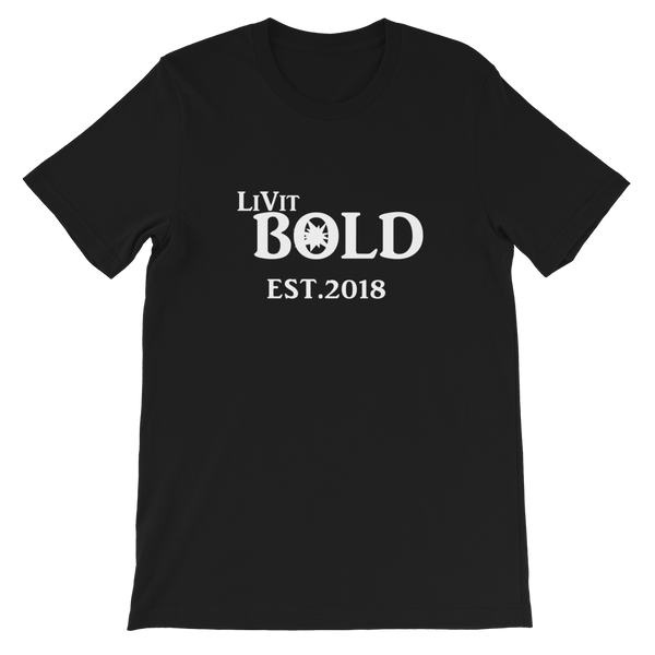 LiVit BOLD Est. 2018 Short-Sleeve Unisex T-Shirt - 6 Colors - LiVit BOLD