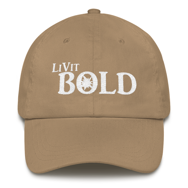 LiVit BOLD Dad hat - LiVit BOLD