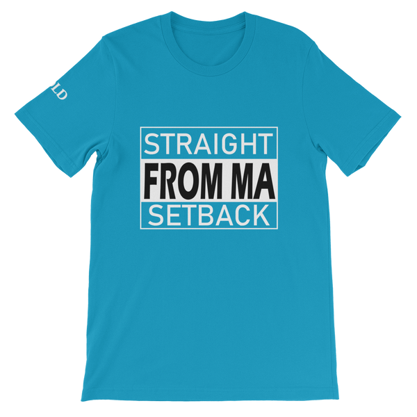 Straight From Ma (From MY) Setback Short-Sleeve Unisex T-Shirt - 11 Colors - LiVit BOLD