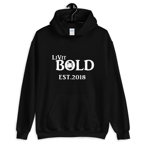 LiVit BOLD Est. 2018 Unisex Hoodie - 8 Colors - LiVit BOLD