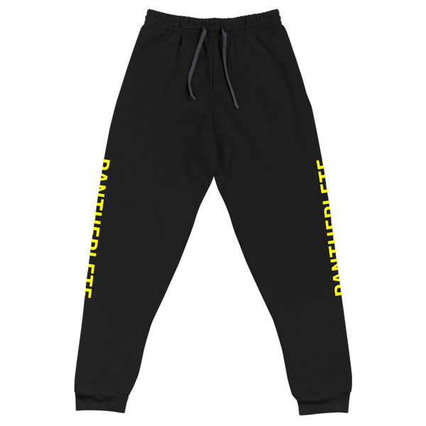 Pantherlete Athletics Unisex Joggers. Printed on Both Sides of Legs Up and Down Style - 4 Colors - LiVit BOLD