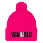 VSNINBLK Pom-Pom Beanie - 8 Colors - LiVit BOLD