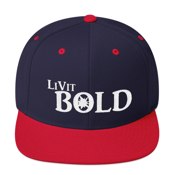 LiVit BOLD Snapback Hat - LiVit BOLD