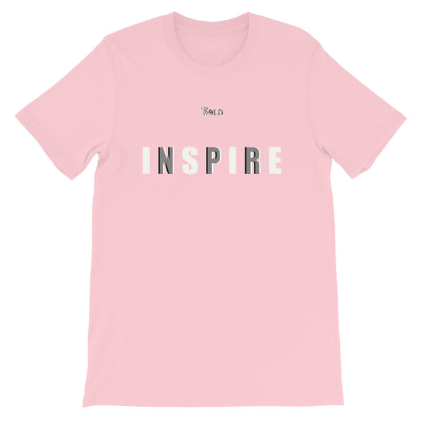 INSPIRE Short-Sleeve Unisex T-Shirt - 17 Colors - LiVit BOLD - LiVit BOLD