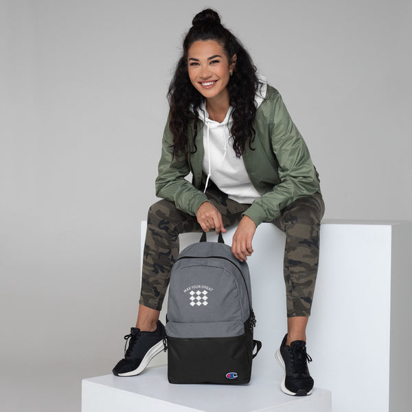 Max Your Great 2.0 Embroidered Champion Backpack - LiVit BOLD