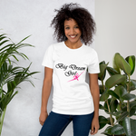 Big Dream Girl - RIBBON BOW PLANE DESIGN Short-Sleeve T-Shirt - 4 Colors - LiVit BOLD