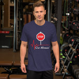 STOP harming our Women - Short-Sleeve Unisex T-Shirt - 15 Colors - LiVit BOLD - LiVit BOLD