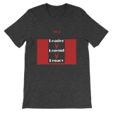 Leader.Legend.Legacy - Short-Sleeve Unisex T-Shirt - 17 Colors - LiVit BOLD - LiVit BOLD