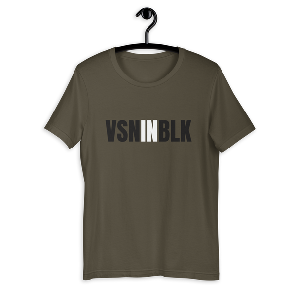 VSNINBLK Short-Sleeve Unisex T-Shirt - 8 Colors - LiVit BOLD