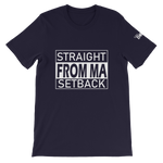 Straight From Ma Setback Cutout Style - Short-Sleeve Unisex T-Shirt - 15 Colors - LiVit BOLD