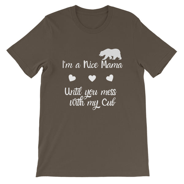 Mama Bear Short-Sleeve Unisex T-Shirt - 14 Colors - LiVit BOLD