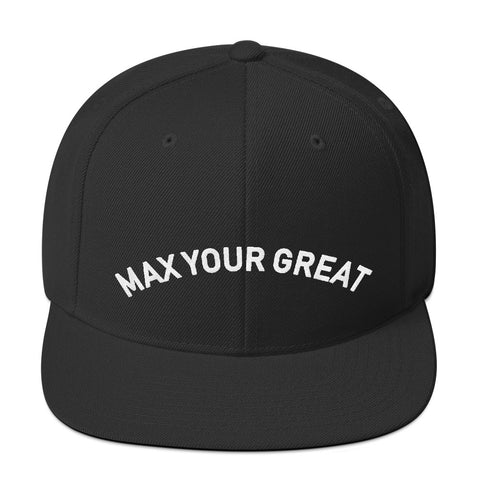 Max Your Great Snapback Hat - 7 Colors - LiVit BOLD