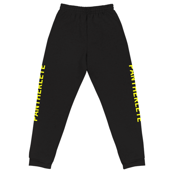 Pantherlete Athletics Unisex Joggers. Printed on Both Sides of Legs Up and Down Style - 4 Colors - LiVit BOLD