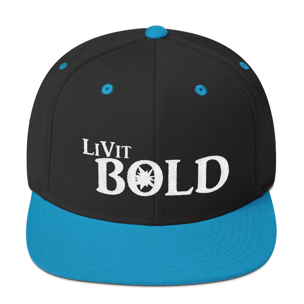 LiVit BOLD Snapback Hat - LiVit BOLD