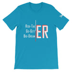 Risk-Taker. Go-Getter.  Big-Dreamer. - V2 - Short-Sleeve Unisex T-Shirt - 8 colors - LiVit BOLD