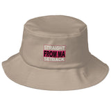 Straight From Ma Setback Old School Bucket Hat - 3 Colors - LiVit BOLD