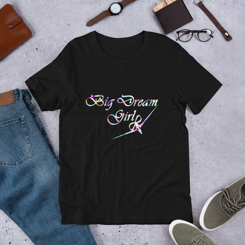 Big Dream Girl - RIBBON BOW PLANE DESIGN Short-Sleeve T-Shirt - 11 Colors - LiVit BOLD