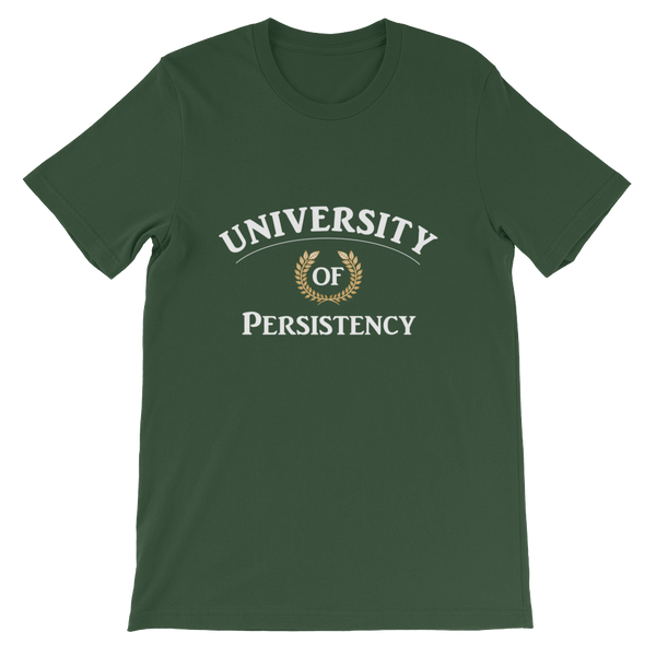 University of Persistency Short-Sleeve Unisex T-Shirt - 19 Colors - LiVit BOLD - LiVit BOLD