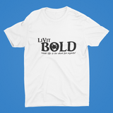 LiVit BOLD Logo Black & White Unisex T-Shirts (Combo Set)