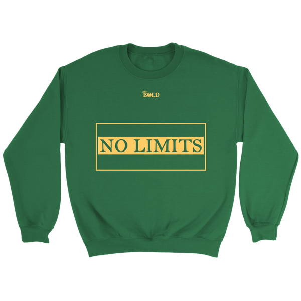 NO LIMITS 2.0 - Unisex Crewneck Sweatshirt - LiVit BOLD - 7 Colors - LiVit BOLD