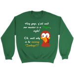 Funny Turkey Vegan Thanksgiving Unisex Crewneck Sweatshirt - LiVit BOLD - 6 Colors - LiVit BOLD